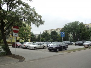 parking ulica Przodowników Pracy